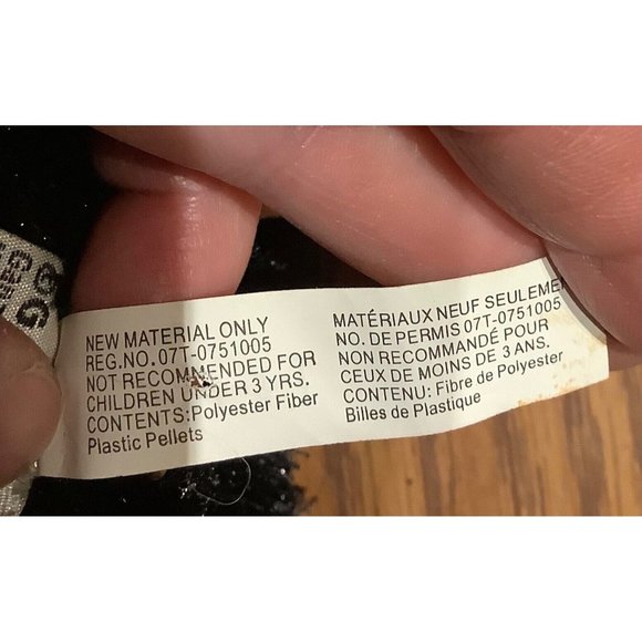 Gantz Webkinz Shimmery Black Cat Green Eyes Long Tail Soft Plush Stuffed Animal - Picture 11 of 12